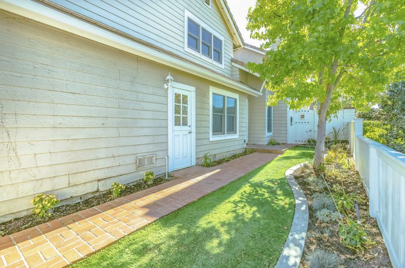 Backyard Pathway Construction