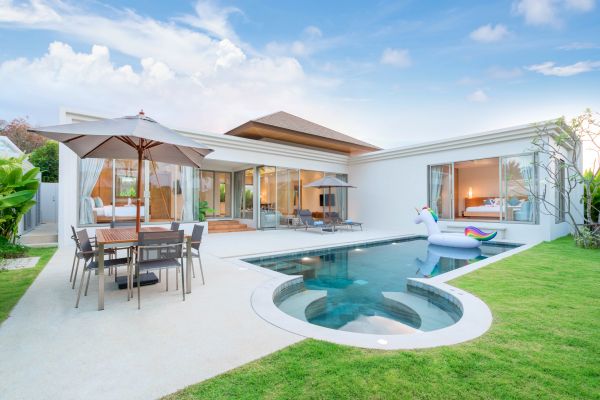 Cost of Concrete Pool Patio Installation in Holly Springs
