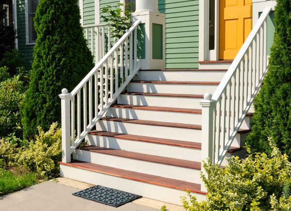 Front Steps Installation in Holly Springs