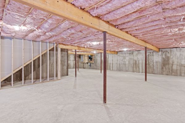 Basement Construction in Holly Springs