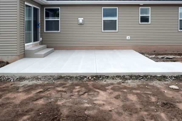 Concrete Steps Construction in Holly Springs