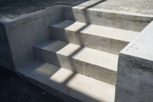 Cement Steps Replacement in Holly Springs