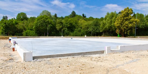 Basement Floor Pouring in Holly Springs