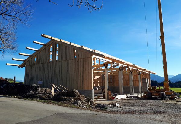 Barn Foundation Construction in Holly Springs