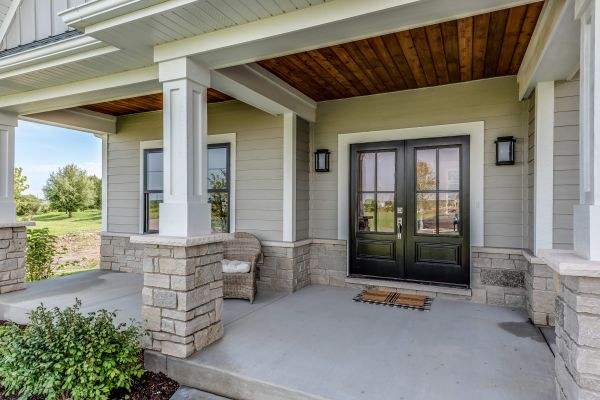 Concrete Porch Construction in Holly Springs