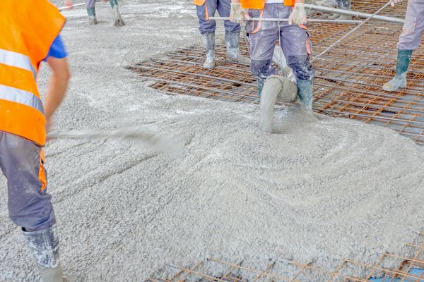 Cement Slab Pouring in Holly Springs