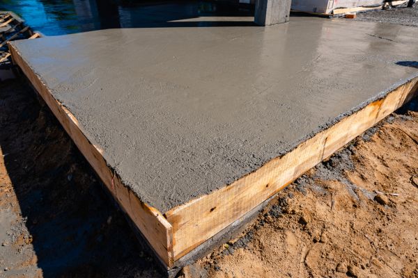 Porch Slab Replacement in Holly Springs