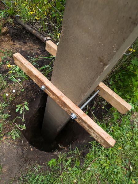 Pilings Installation in Holly Springs