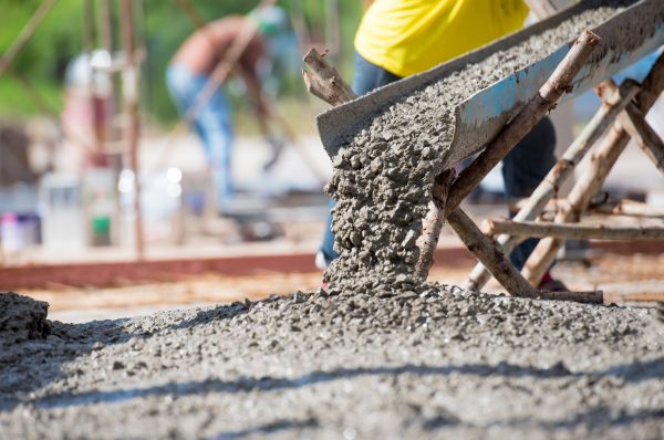 Backyard Concrete Pouring in Holly Springs