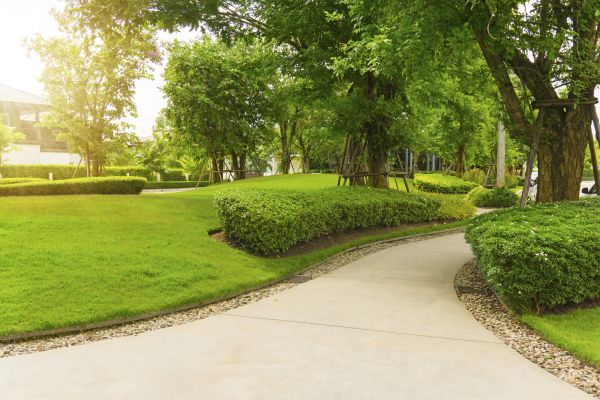 Walkway Concrete Installation in Holly Springs