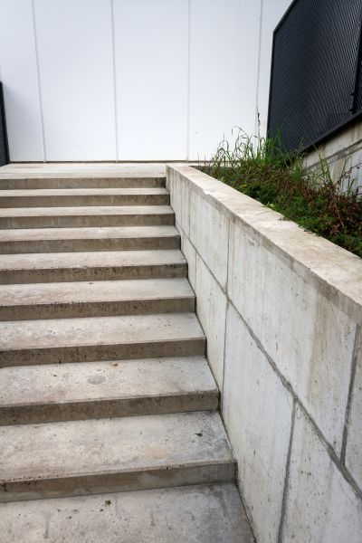 Cement Stair Installation in Holly Springs