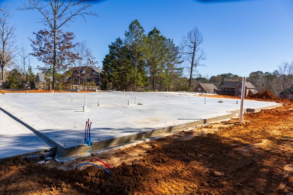 Cost of Concrete Slab Construction in Holly Springs