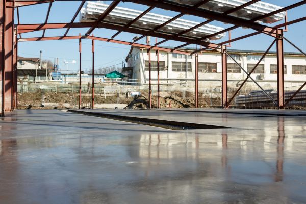 Building Slab Installation in Holly Springs