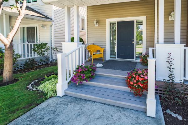 Entryway Steps Replacement in Holly Springs