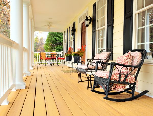 Front Porch Renovation in Holly Springs