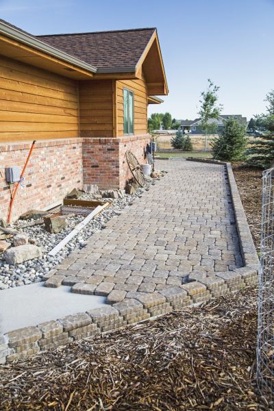 Cost of Walkway Construction in Holly Springs