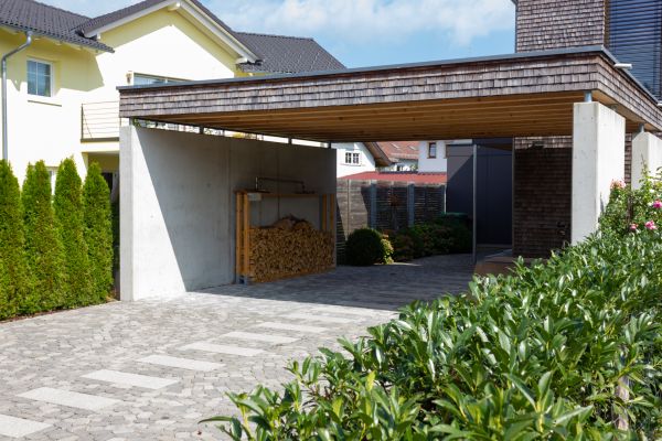 Carport Pad Construction in Holly Springs