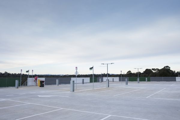 Concrete Parking Lot Paving in Holly Springs