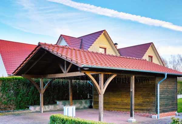 Carport Base Construction in Holly Springs