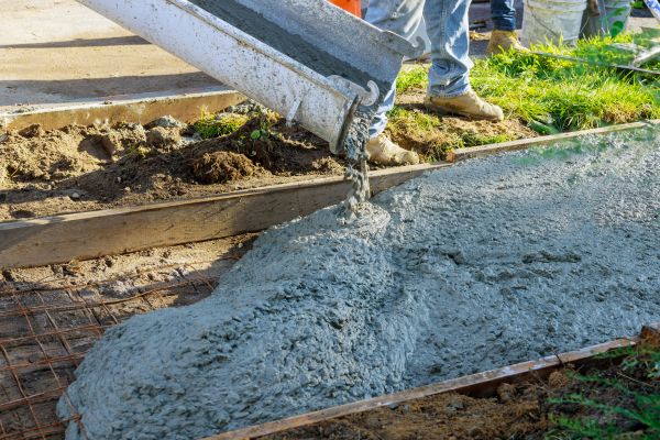 Driveway Concrete Pouring in Holly Springs