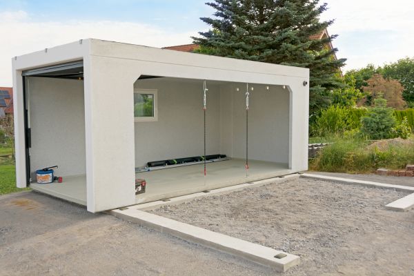 Garage Foundation Installation in Holly Springs