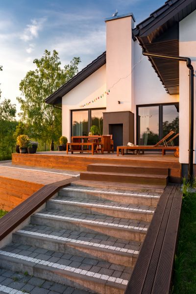 Patio Steps Replacement in Holly Springs