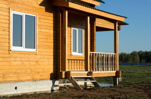 Cabin Footing Construction in Holly Springs