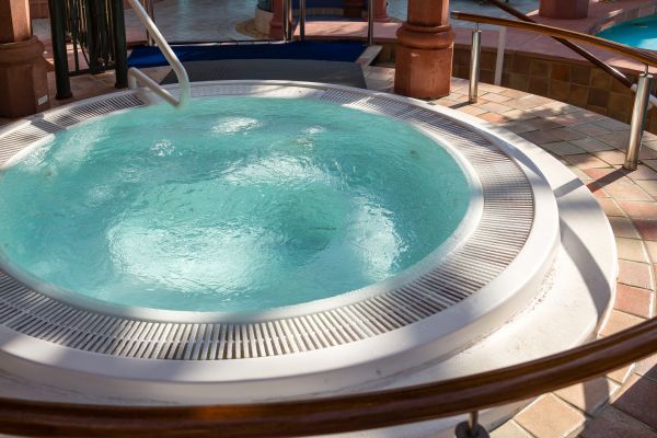 Cost of Hot Tub Patio Construction in Holly Springs