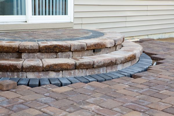 Patio Step Installation in Holly Springs