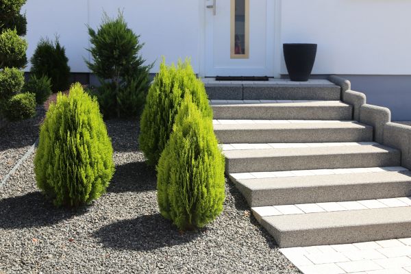 Exterior Steps Construction in Holly Springs